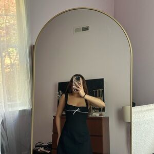 peppermayo mini dress with white bow